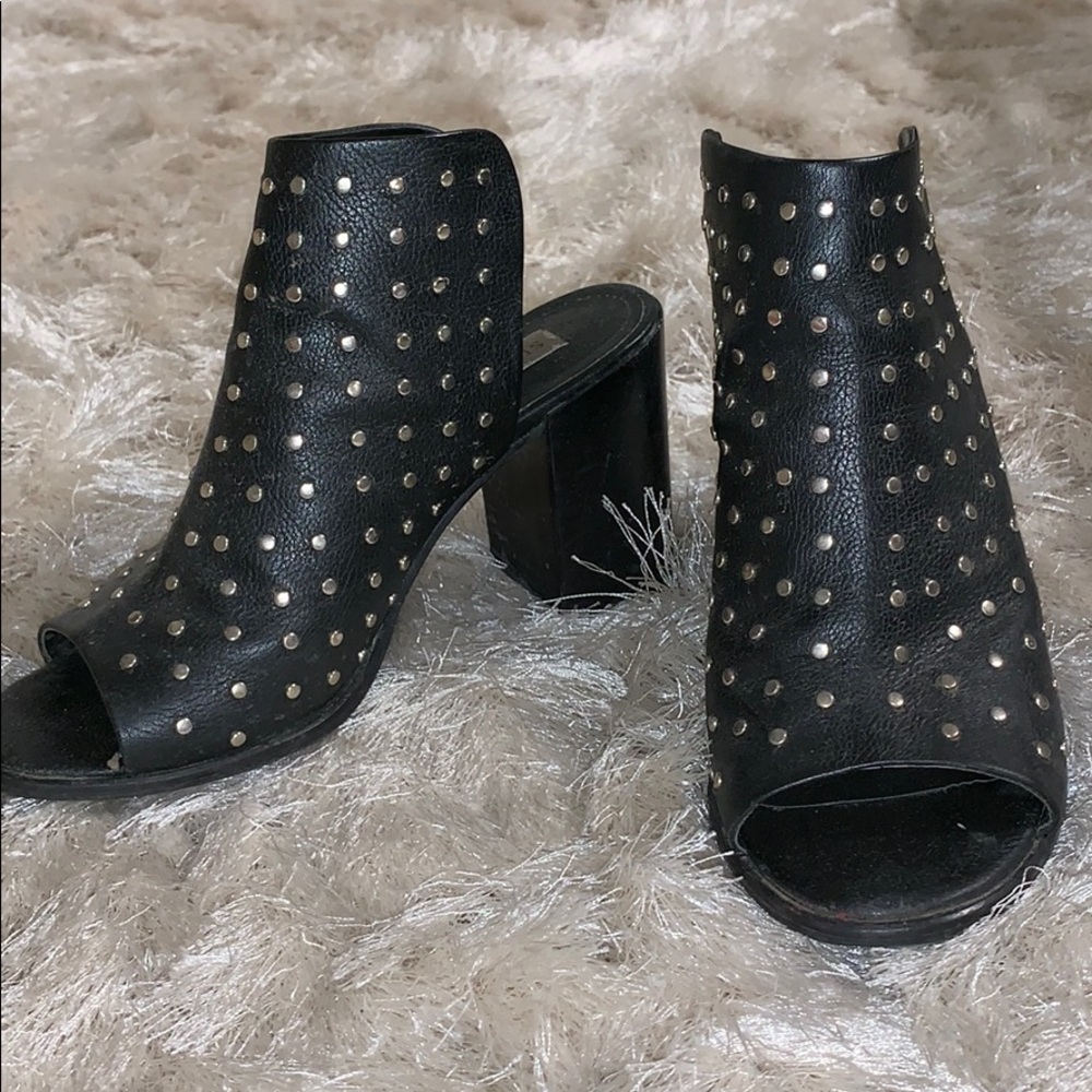 Steve Madden Cutout Studded Heels